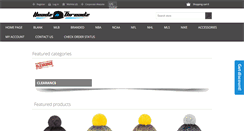 Desktop Screenshot of headznthreadz.com